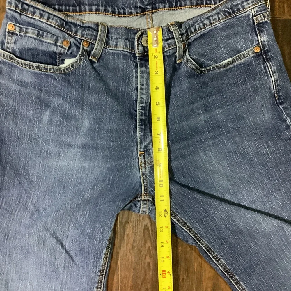 Levis 541 Athletic Taper Mens Jeans 36x32 Blue Denim Medium Wash 18181-0642